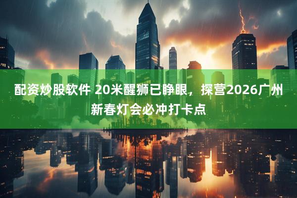 配资炒股软件 20米醒狮已睁眼，探营2026广州新春灯会必冲打卡点